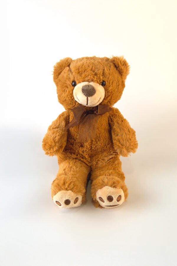 Peluche marrón con cara de bueniño - Imagen 2